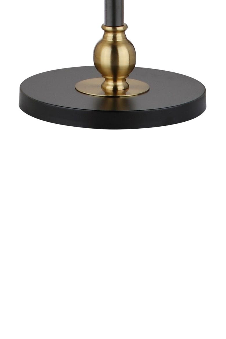 Evans Metal LED End Table Floor Lamp, Alternate, color, Black/Gold