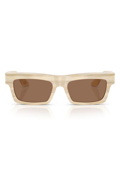 x KHAITE 54mm Pillow Sunglasses