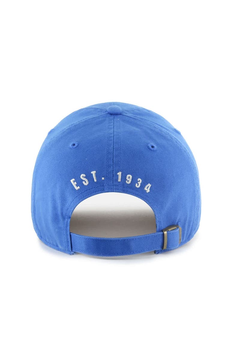 Men's '47  Blue Detroit Lions Hard Hat Clean Up Adjustable Hat, Alternate, color, Blue