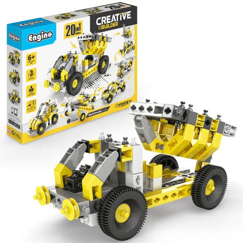 Creative Builder 20 In 1 Multimodel Series, Toy Vehicles Brick Set