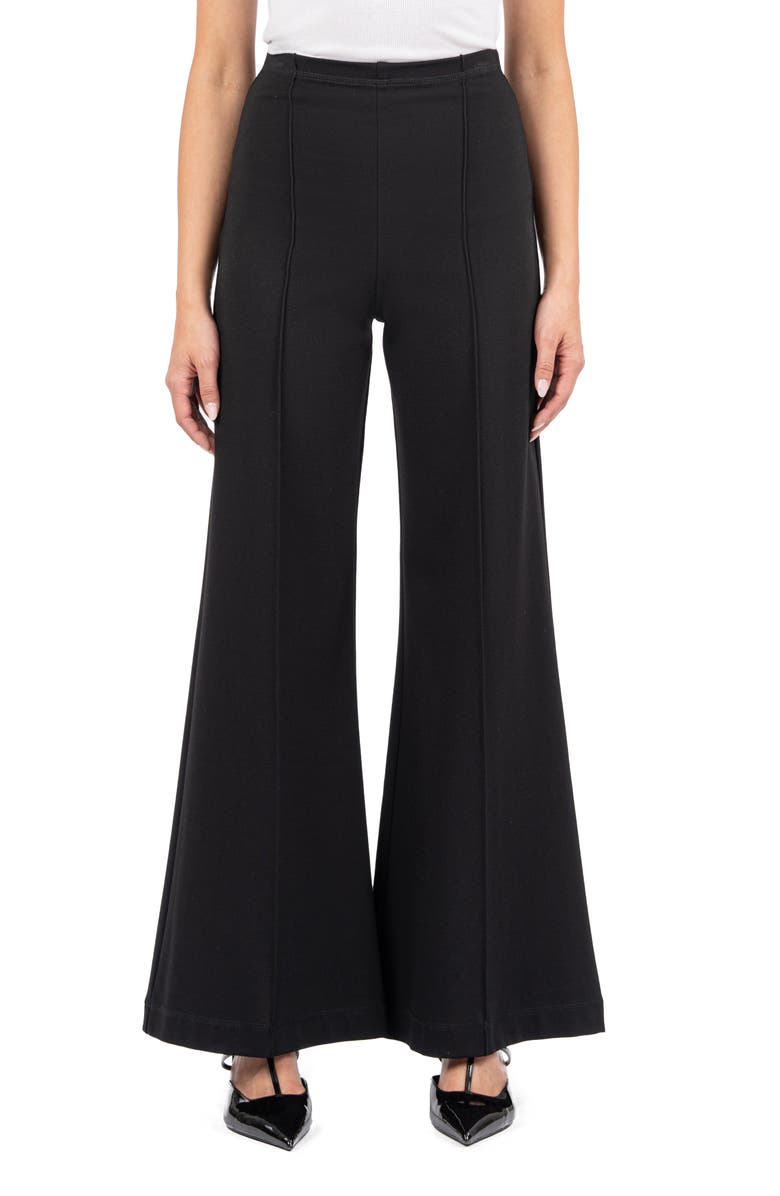 KUT from the Kloth Geri Pull-On High Waist Ultra Wide Leg Knit Pants, Main, color, 