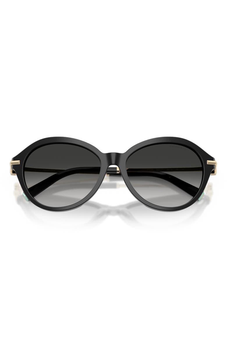 Tiffany & Co. 56mm Gradient Round Sunglasses, Alternate, color,