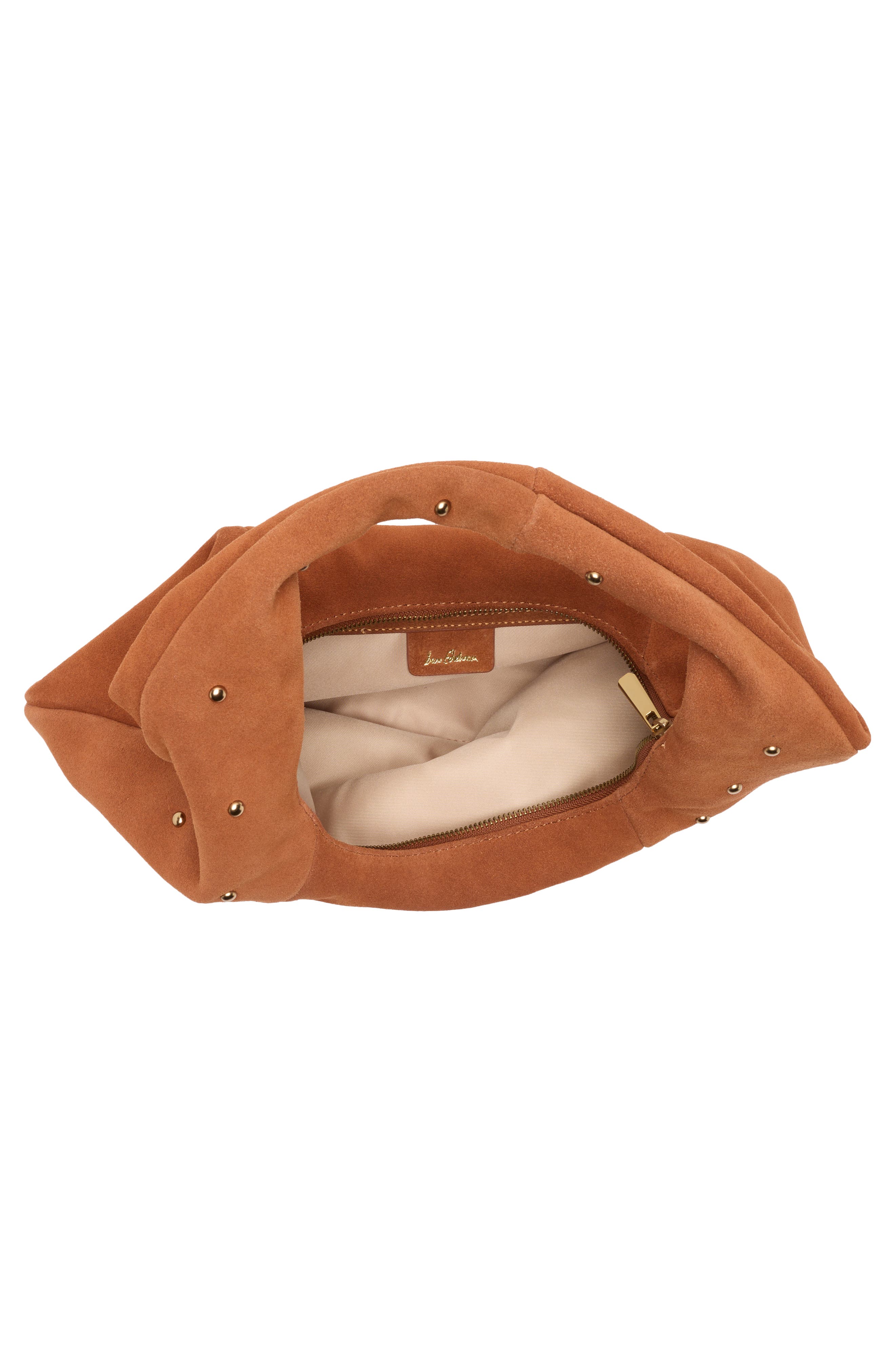 Sam Edelman Bernie Studded Suede Hobo Bag, Alternate, color, 