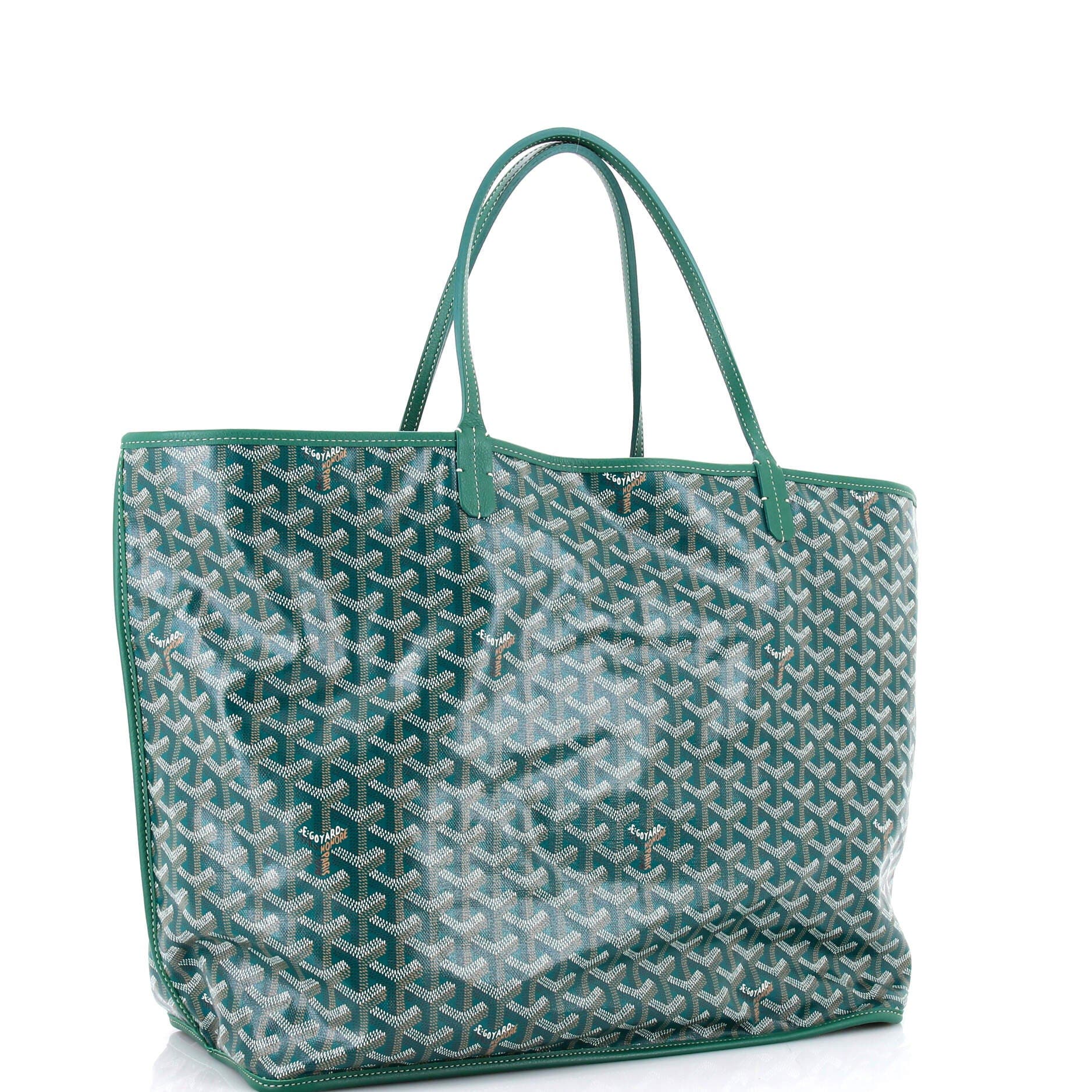 Anjou Reversible Tote Coated Canvas GM, Alternate, color, Green