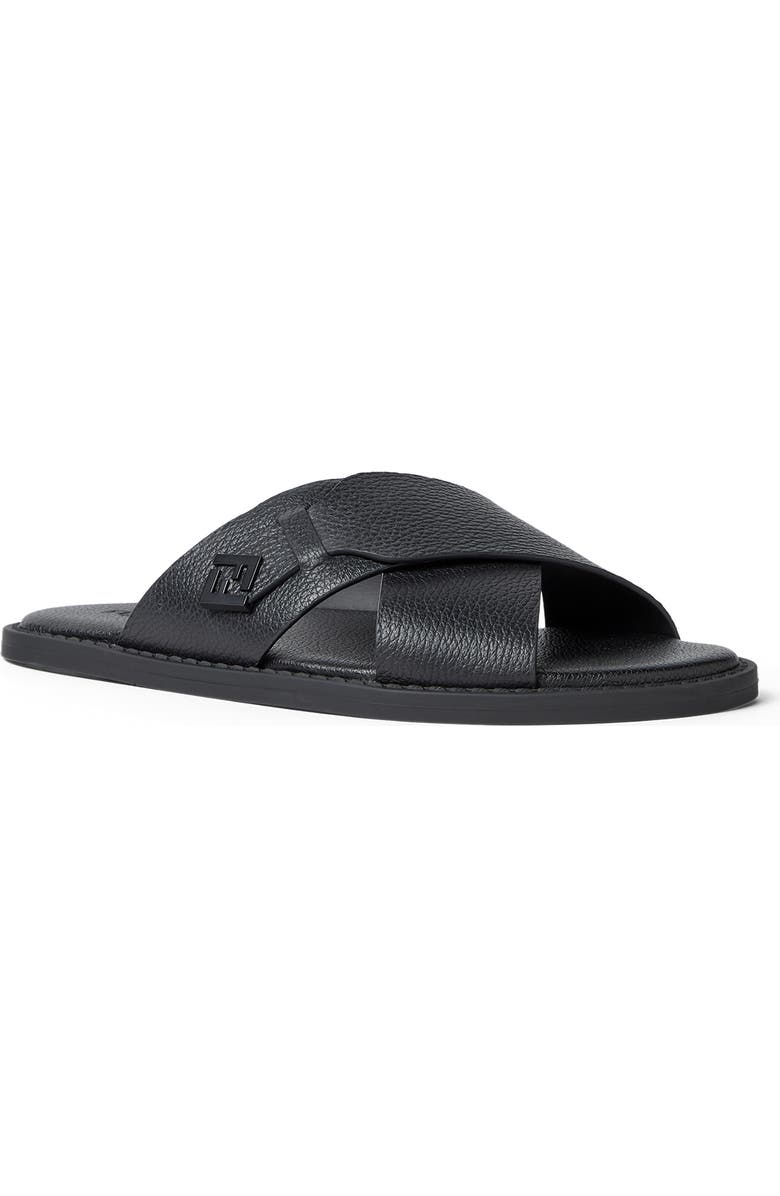 Fendi Squared FF Slide Sandal, Main, color,