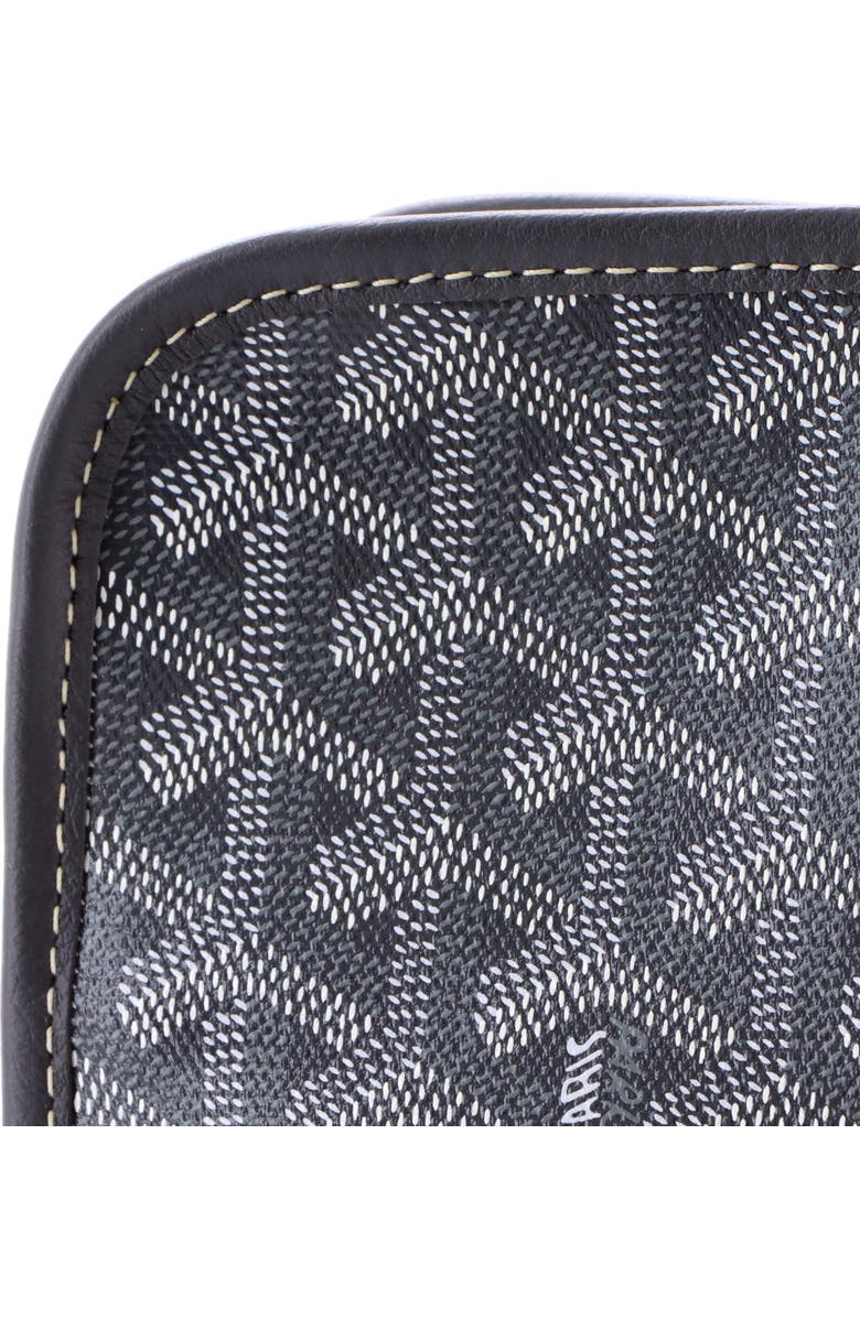 Pre-Owned Goyard Jouvence Toiletry Pouch Coated Canvas GM, Alternate, color, Gray