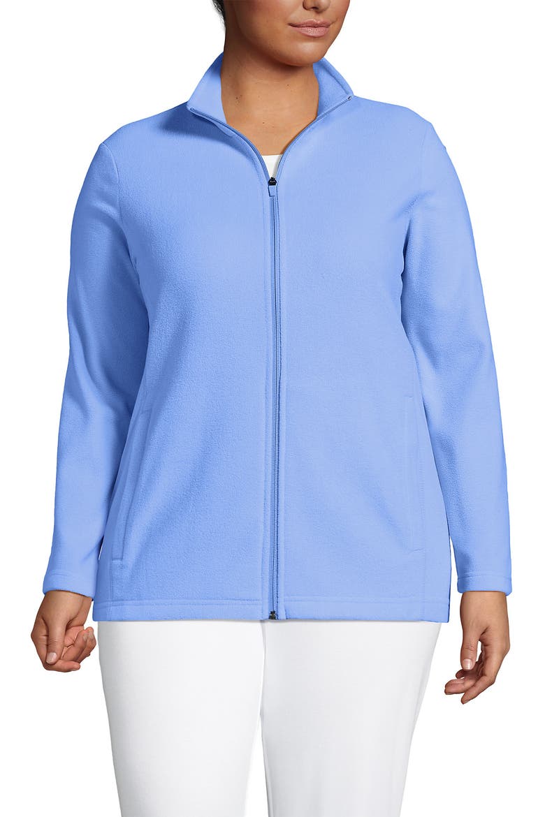 Anyweather Fleece Full Zip Jacket, Main, color, Clear Blue Sky