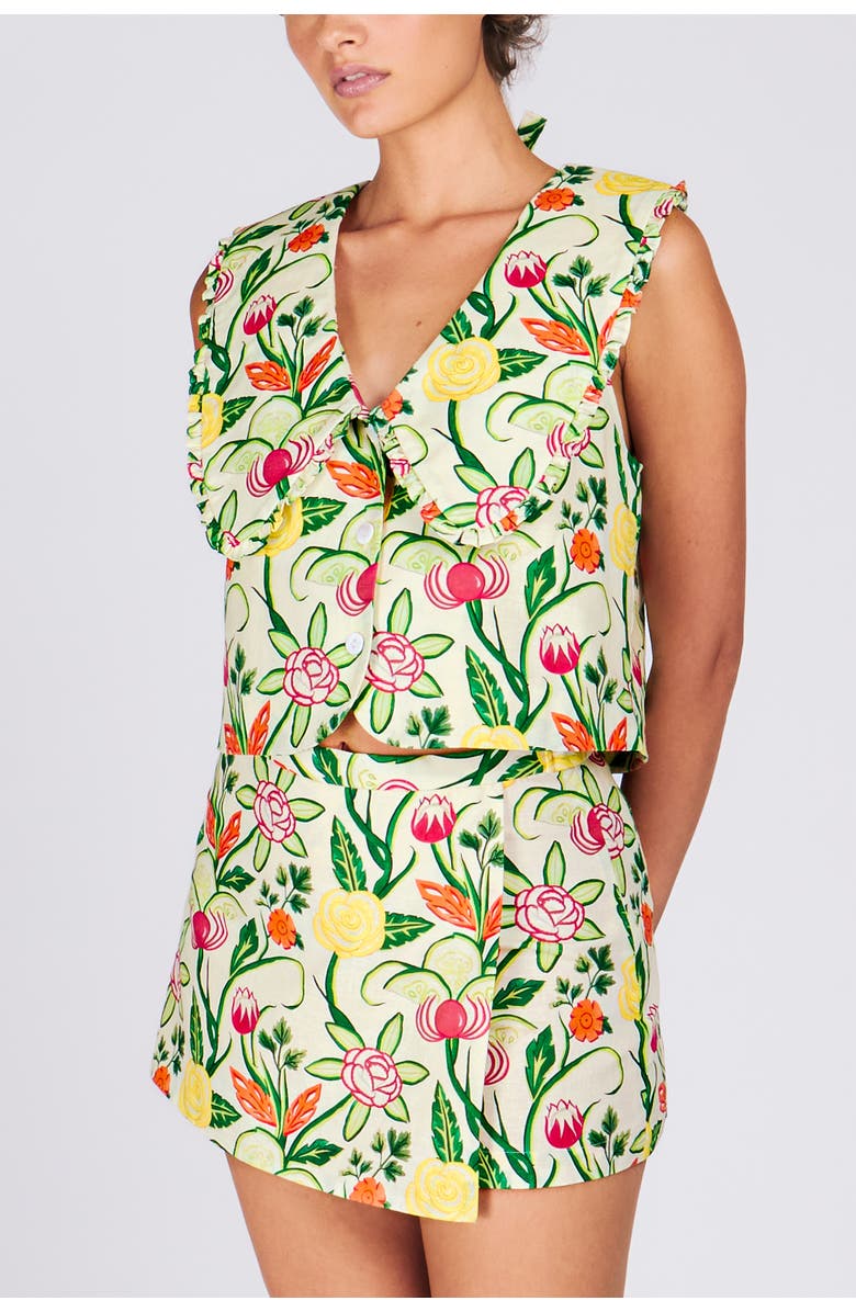 RACHEL ANTONOFF Sid Skort, Alternate, color, Crudite