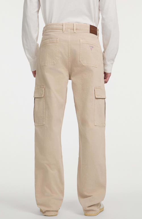 Guess Jeans G17 Cargo Jeans In Beige