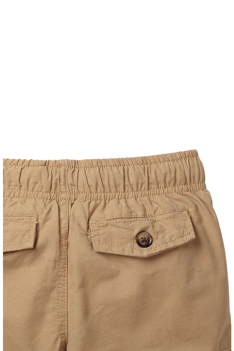 Baby Boys' Lined Pull-On Cargo Pants, Infant, Alternate, color, Medium Brown