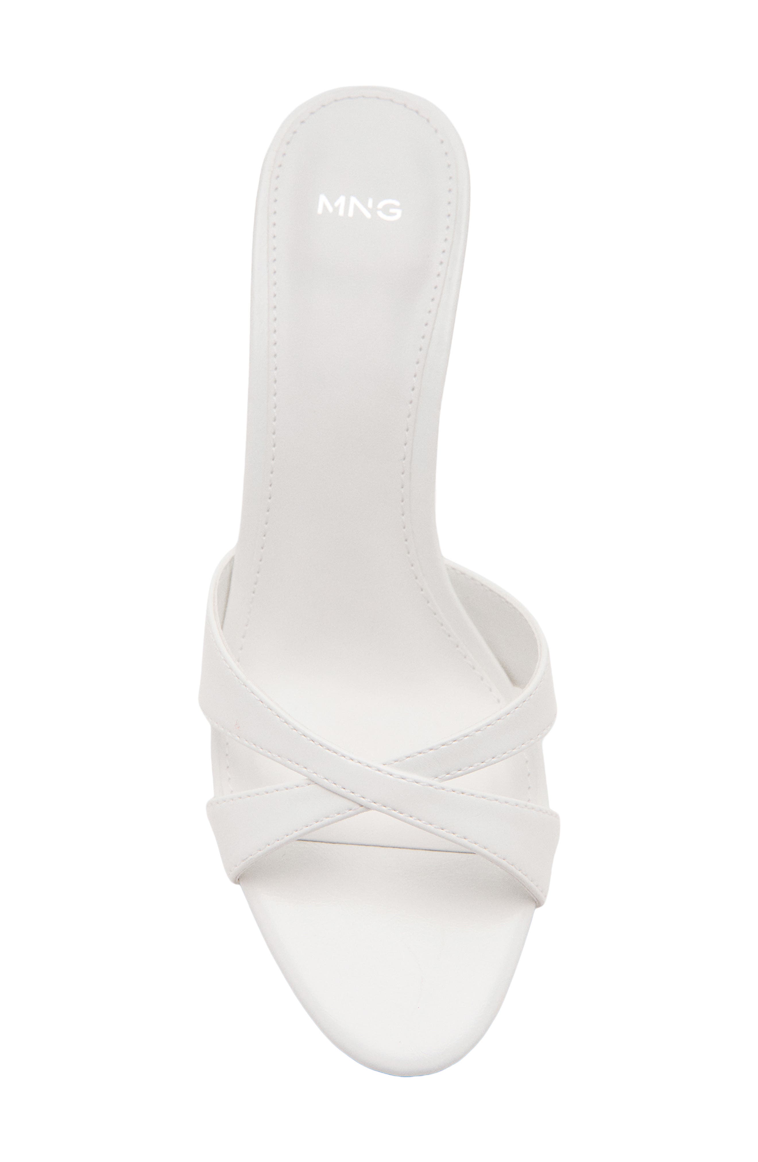 Slide Sandal, Alternate, color, WHITE