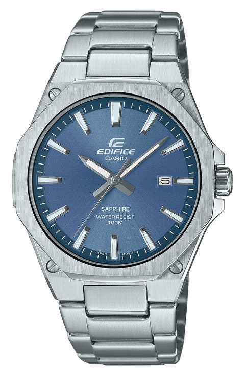 Edifice Slim Bracelet Watch, 44mm