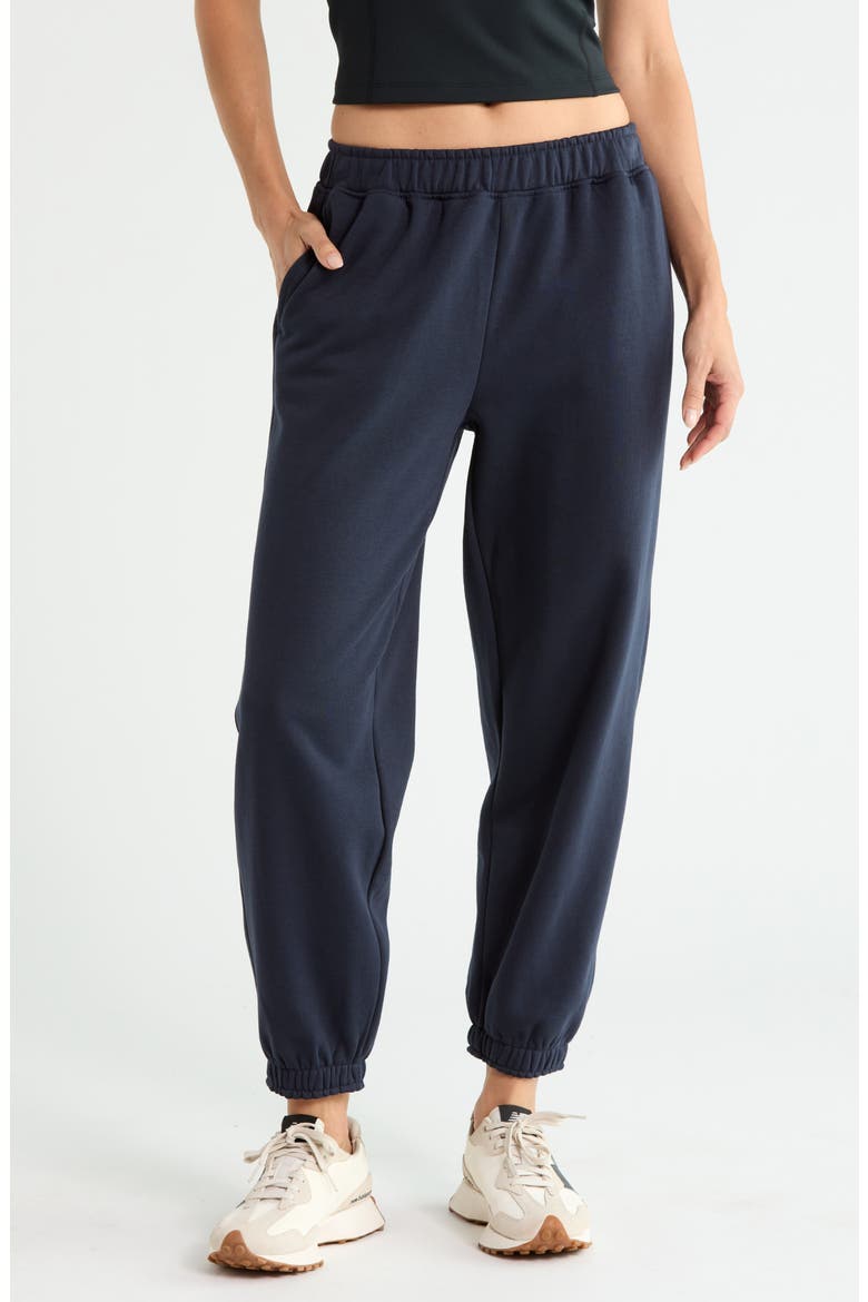 Sahara Oversized Fleece Joggers, Main, color, SKY CAPTAIN