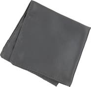 Brooklyn Brigade Men's Solid Satin Pocket Square