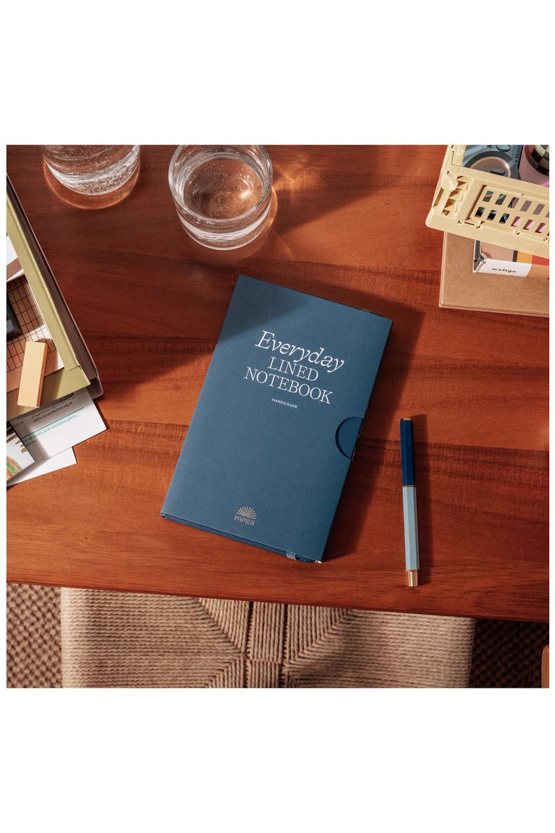 Everyday Ruled Notebook, Alternate, color, NAVY
