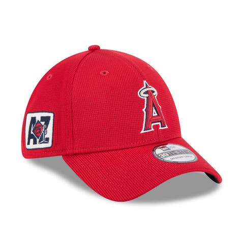 Men's New Era  Red Los Angeles Angels 2025 Spring Training 39THIRTY Flex Hat