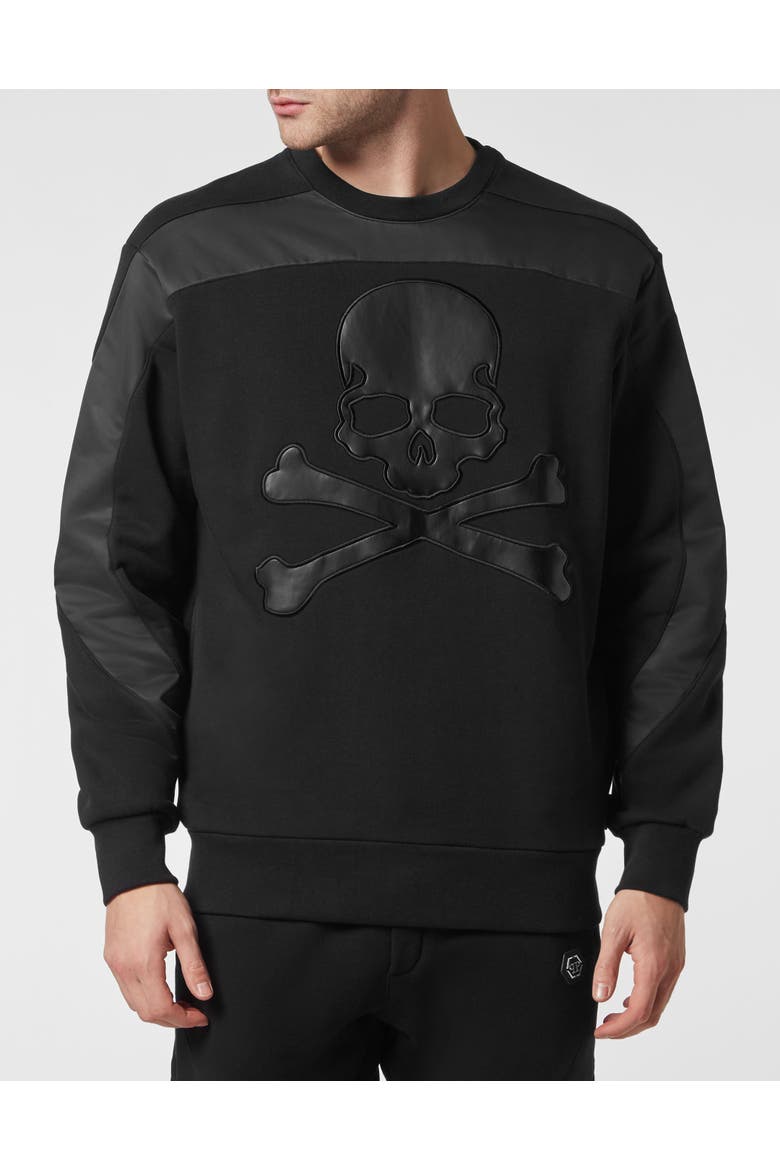Sweatshirt Men, Main, color, black