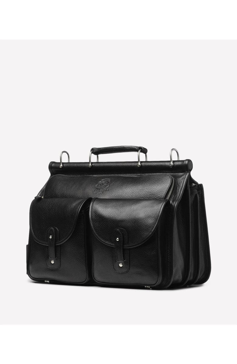 Ghurka Garrison No. 147, Alternate, color, Vintage Black Leather