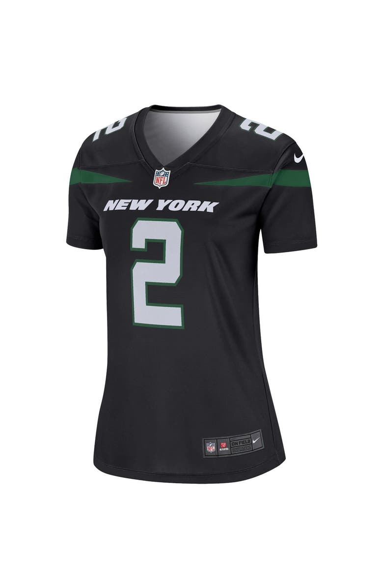 Nike Women's Nike Zach Wilson Black New York Jets Legend Jersey, Alternate, color, 