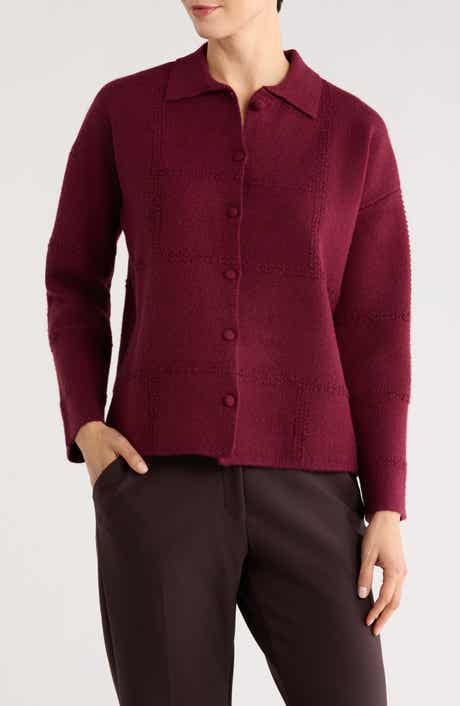 CYRUS Textured Sweater Jacket