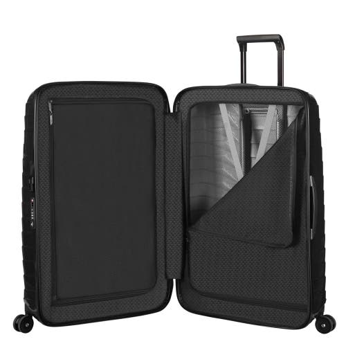 Samsonite Proxis Large Hardside Tsa Friendly Spinner In Black