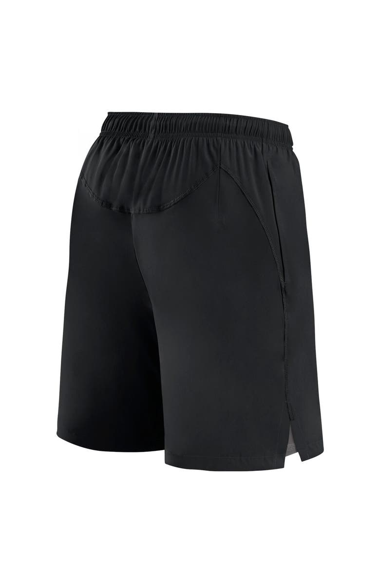 FANATICS Men's Fanatics Branded Black Dallas Stars Authentic Pro Tech Shorts, Alternate, color,