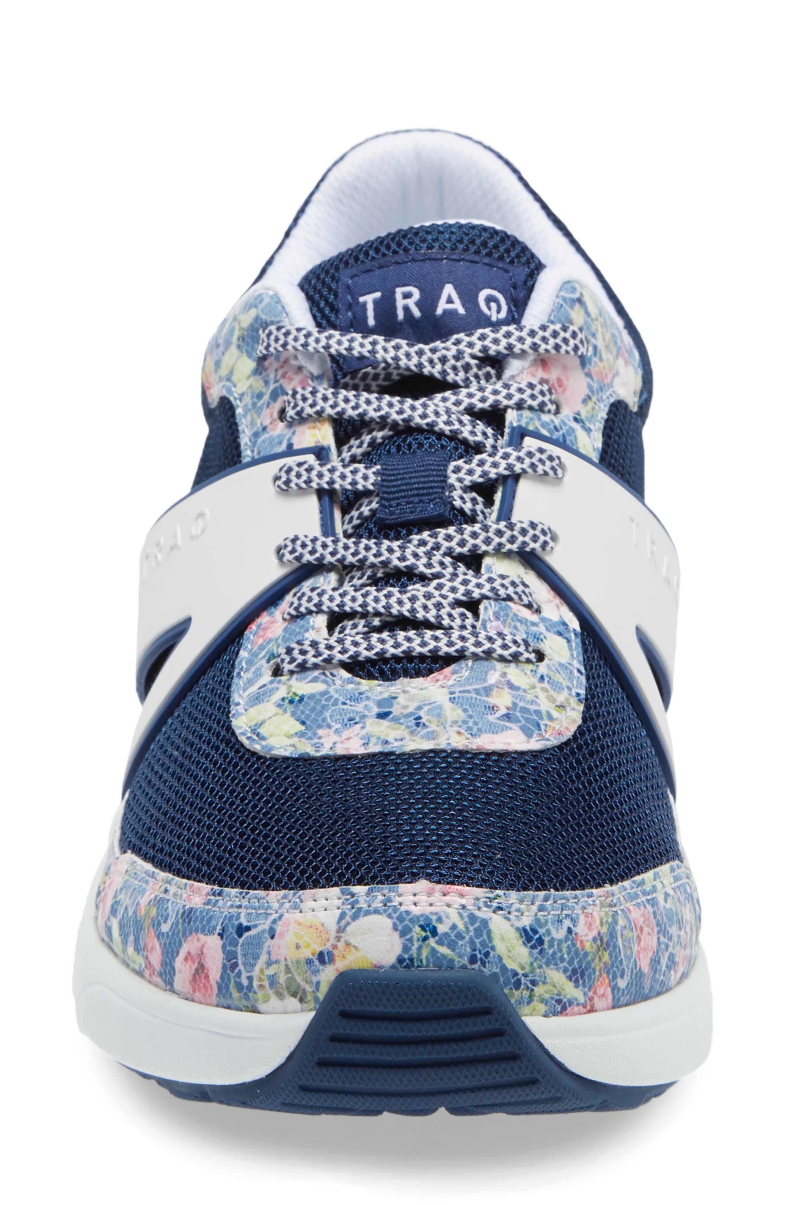 Qarma 2 Sneaker, Alternate, color, BLUE SCALE LEATHER