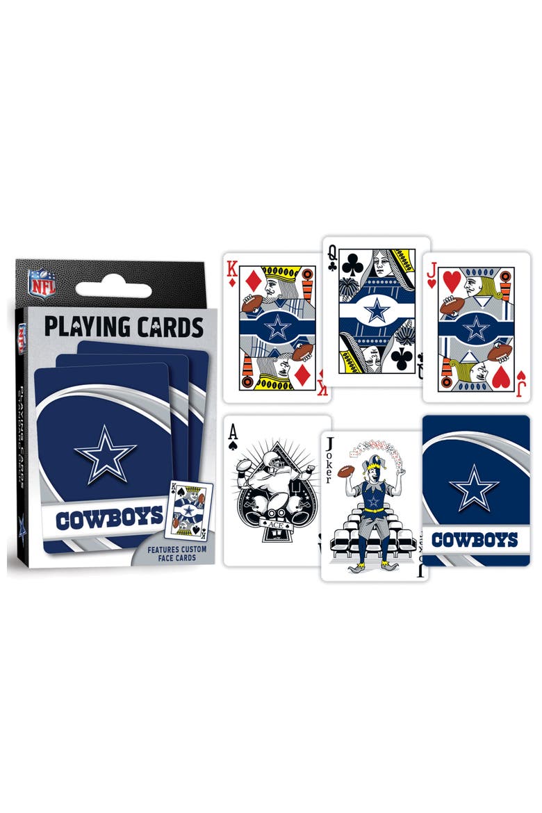 Dallas Cowboys Playing Cards, Alternate, color, Multicolor