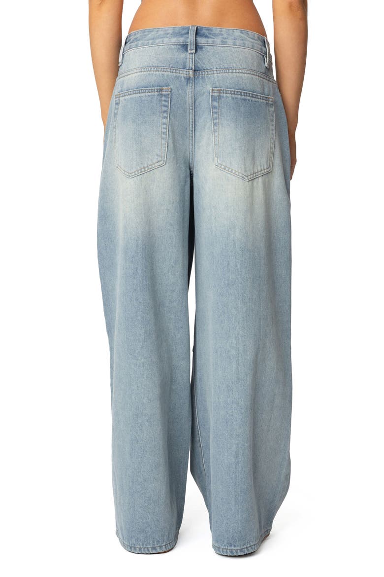 Rad Low Rise Wide Leg Jeans, Alternate, color, LIGHT-BLUE