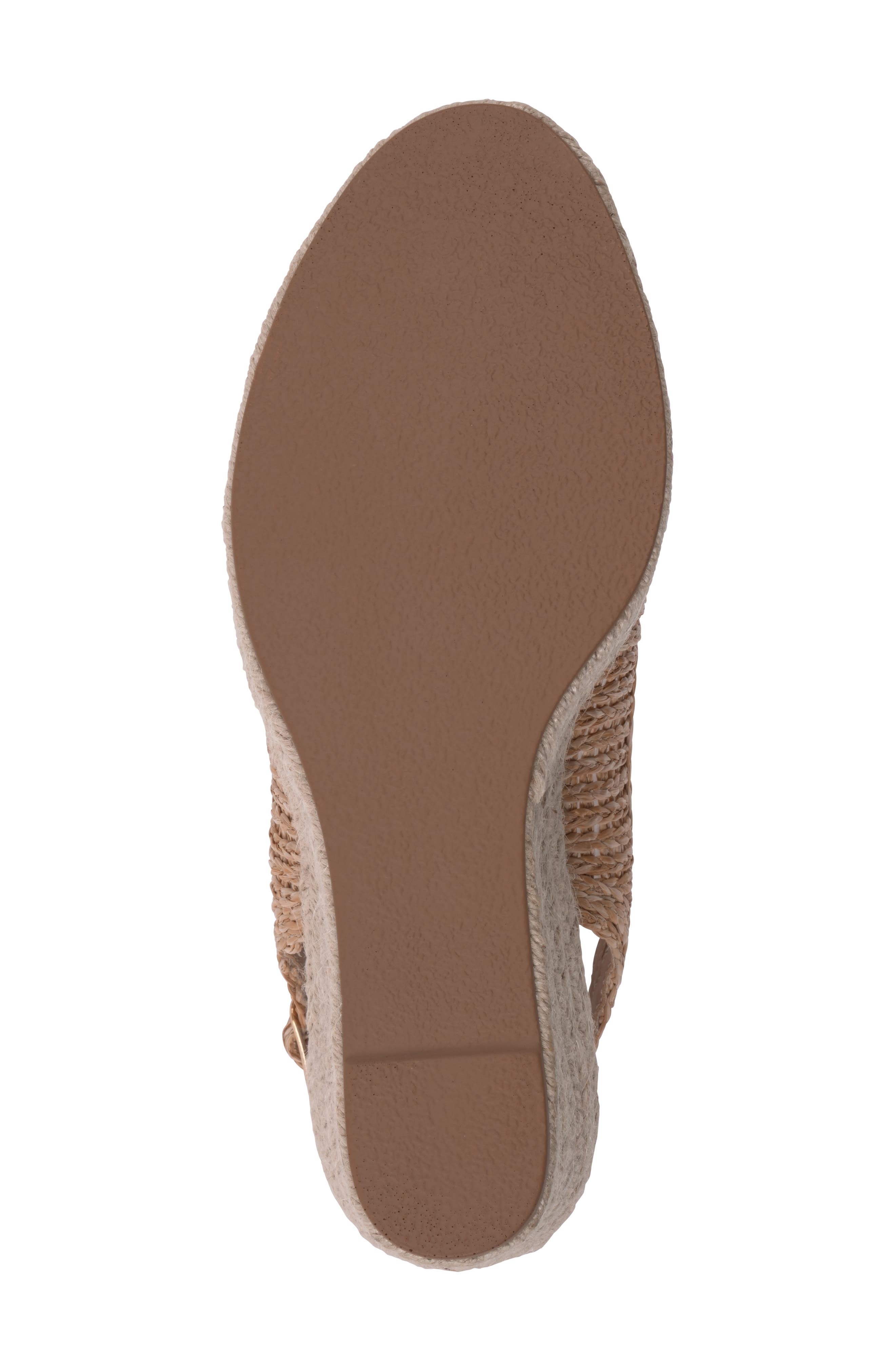 GC SHOES Amira Slingback Espadrille Wedge Sandal, Alternate, color, 