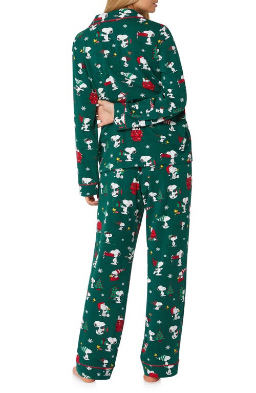 Bedhead Pajamas Long Sleeve Classic Long Pajama Set In Green