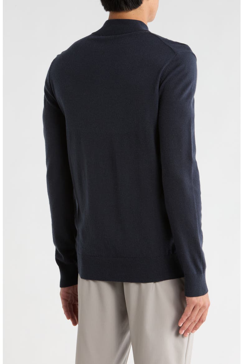 Daniel Half Zip Pullover Sweater, Alternate, color, DARK NAVY