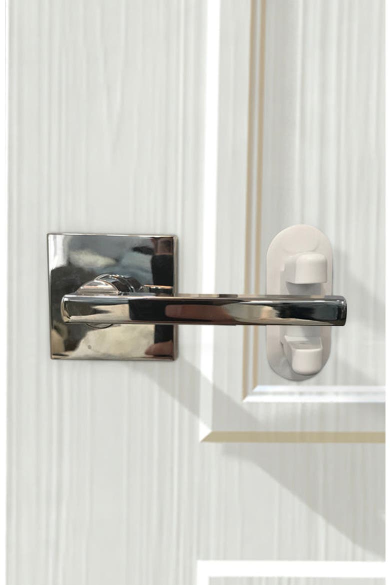 Door Lever Lock, Alternate, color, 4 Pack