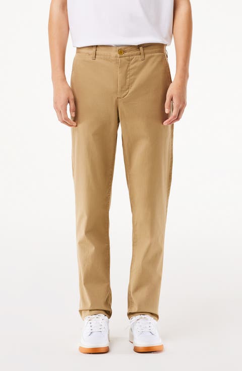 Beige slim fit chinos - Beige | Benetton