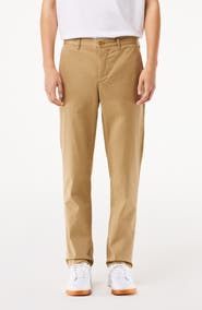 Lacoste Slim Fit Stretch Cotton Chinos