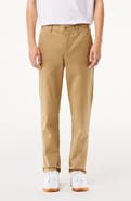 Lacoste Slim Fit Stretch Cotton Chinos