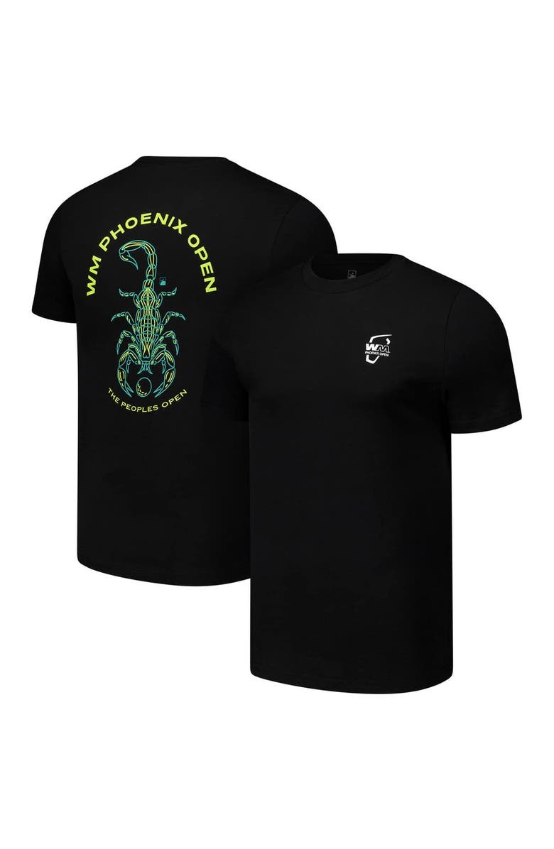 FLOMOTION Unisex Flomotion Black WM Phoenix Open Scorpion T-Shirt, Alternate, color, Black