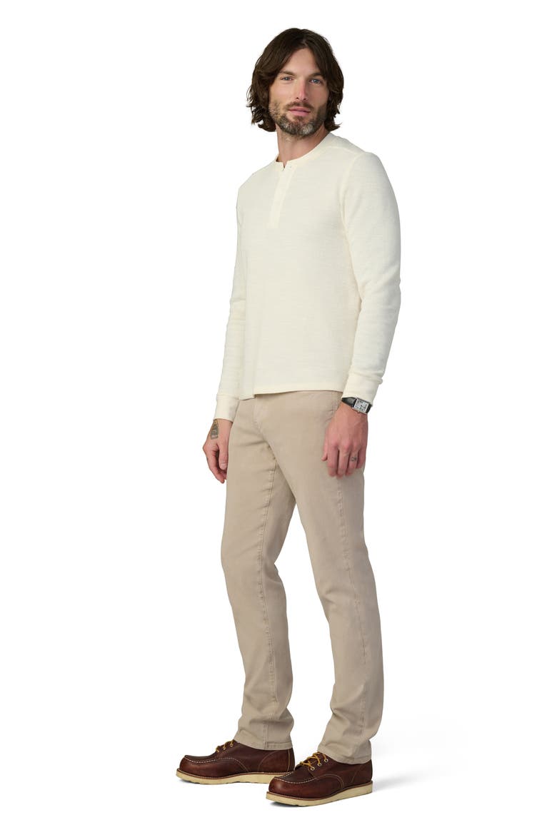 The Asher Slim Fit Five-Pocket Twill Pants, Alternate, color, COBBLESTONE