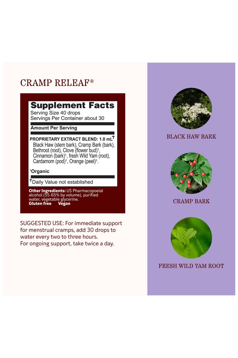 Cramp ReLeaf® (Menstrual) 1 oz, Alternate, color, No Color