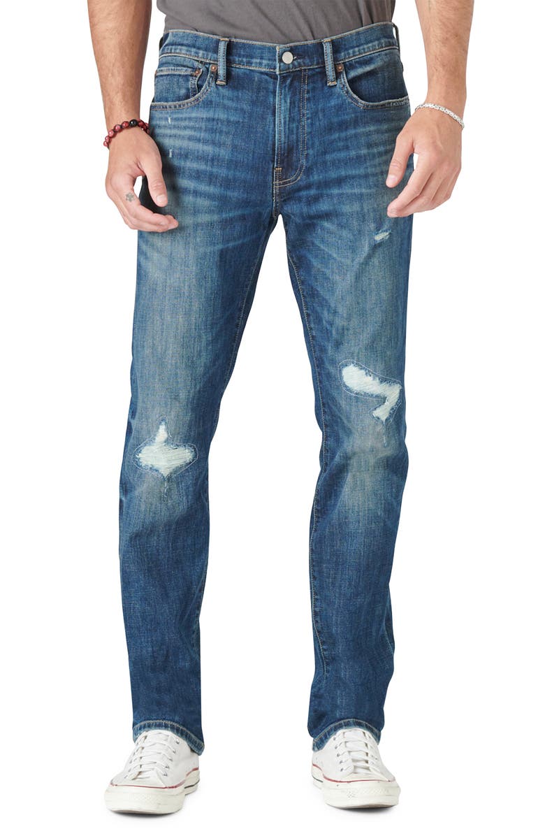 Lucky Brand 223 Straight Leg Jeans, Main, color, 