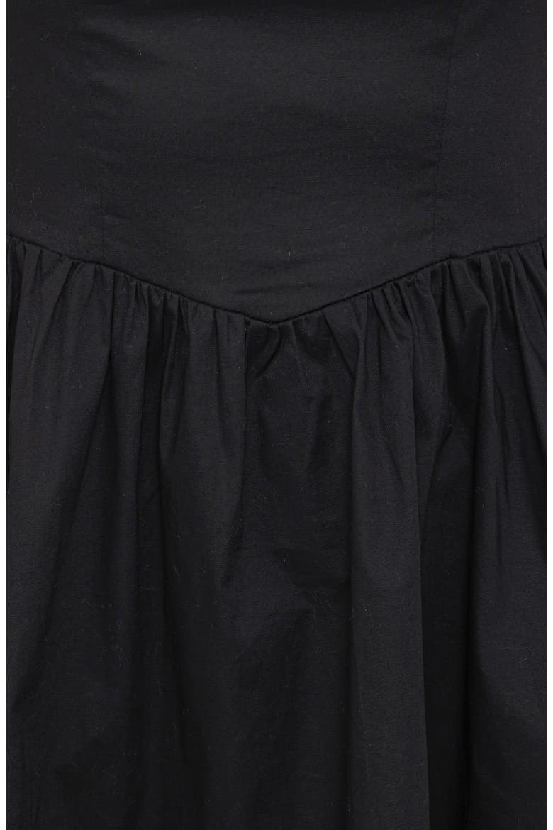 Jacinda Minidress, Alternate, color, BLACK