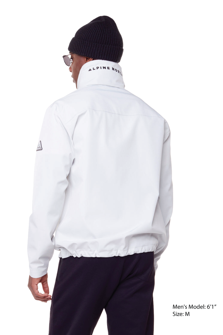 CARMACKS - Men's Midweight Rain Shell Jacket, Alternate, color, CEMENT