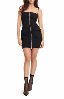 Good American Soft Stretch Ponte Minidress