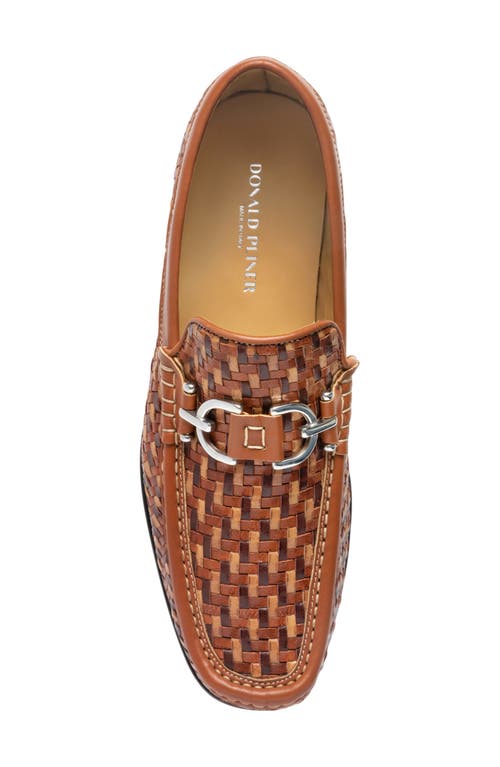Donald Pliner Dacio Bit Loafer In Brown