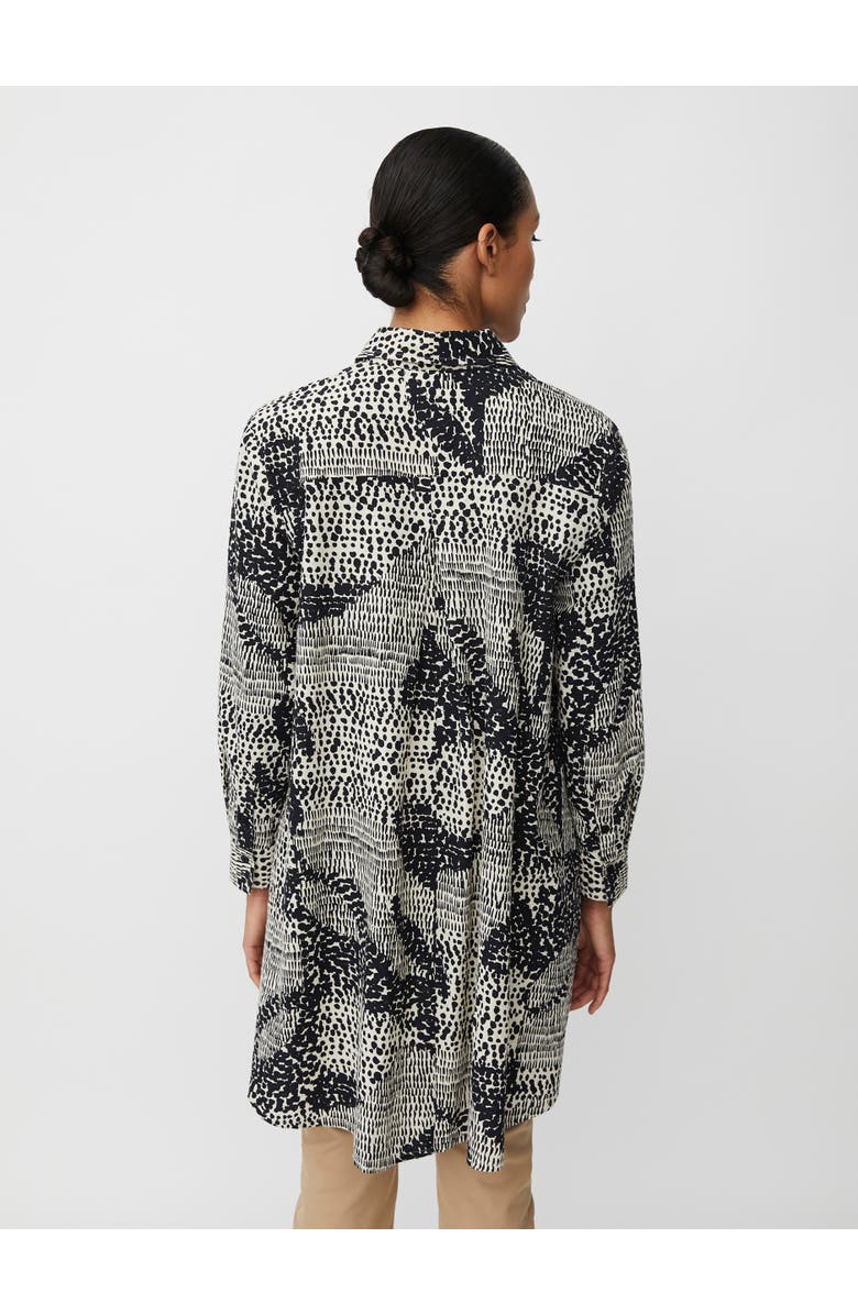 Masai Copenhagen MaIngebeth Loose Fit Longline Shirt, Alternate, color, Black