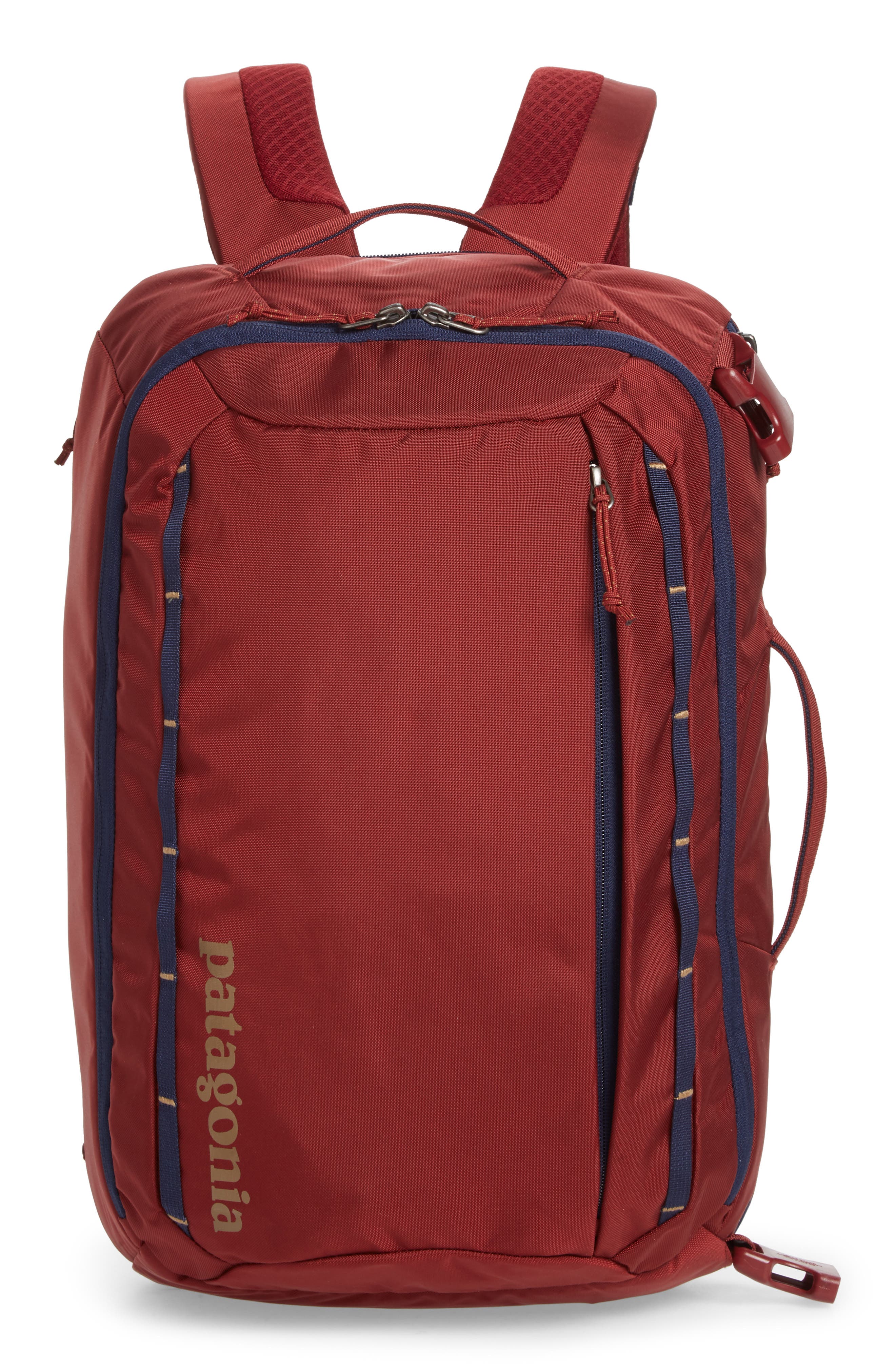 Tres 25-Liter Convertible Backpack, Main, color, OXIDE RED