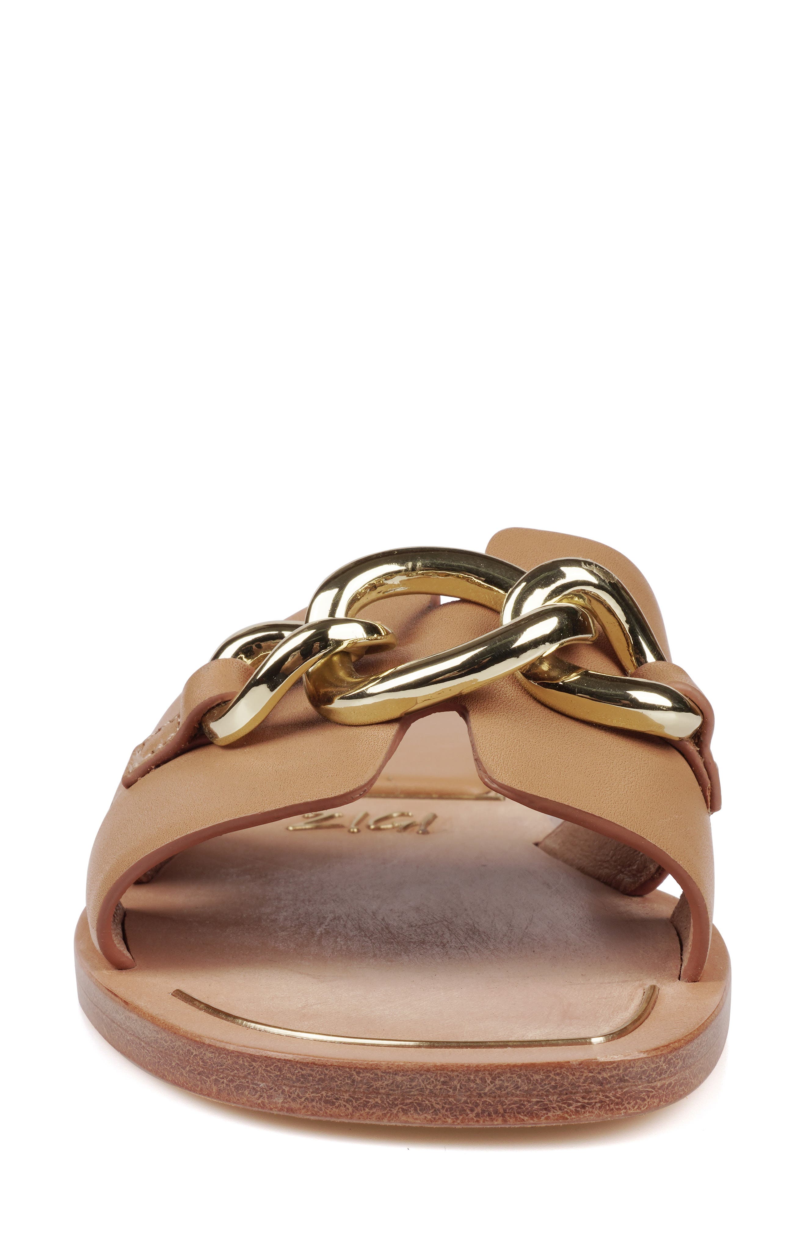Nelissa Slide Sandal, Alternate, color, NUDE LTHR
