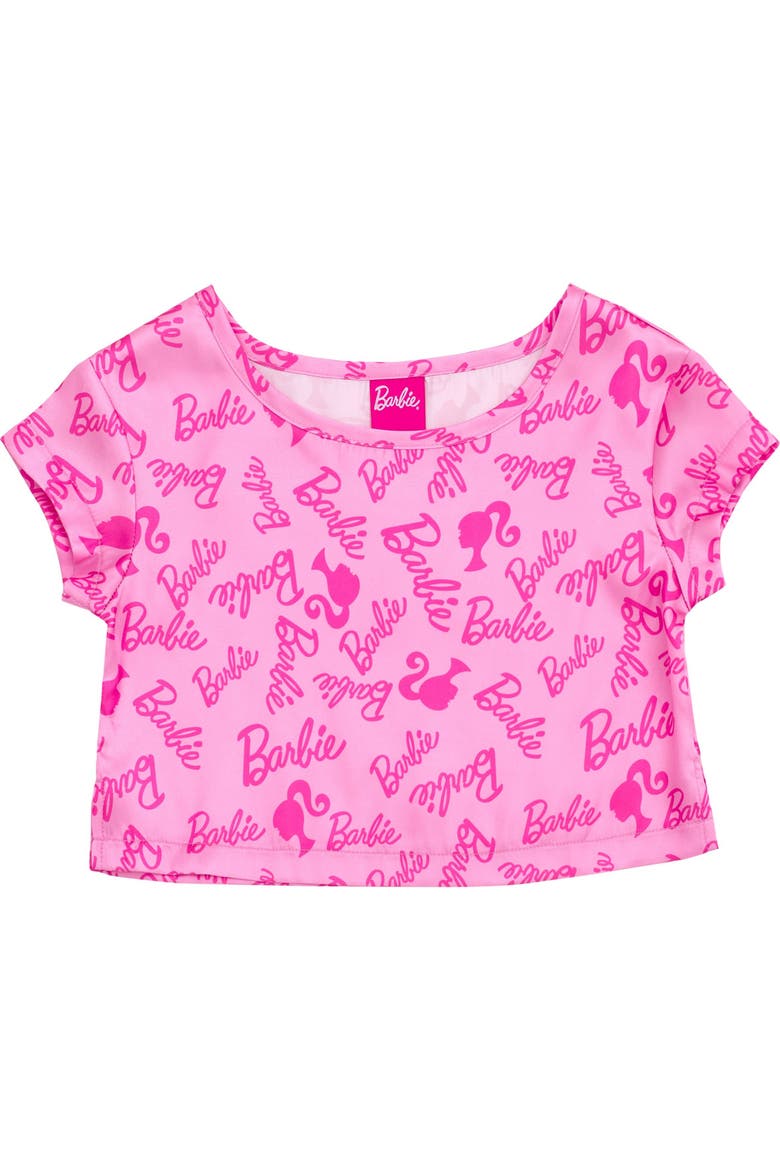 2-Piece Pajama Shorts Set, Alternate, color, Light Pink Print