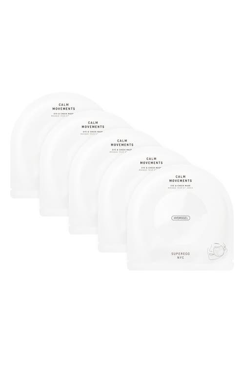 Superegg Calm Movements Eye & Cheek Mask In No Color