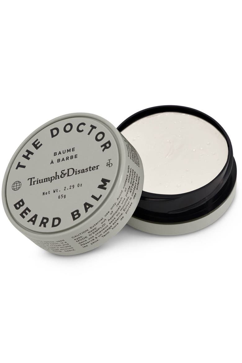 The Doctor Beard Balm, Main, color, White